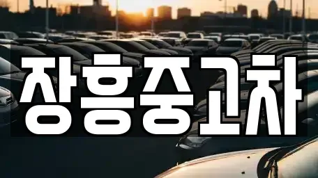전남 장흥군 중고차 전문 장흥중고차