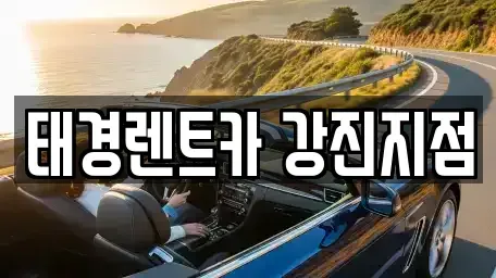 전라남도 강진군 군동면 렌트카 전문 태경렌트카 강진지점
