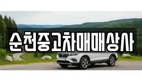 전라남도 장흥군 장동면 중고차 전문 순천중고차매매상사