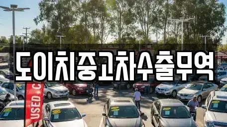 전북 군산시 신창동 중고차매매 전문 도이치중고차수출무역