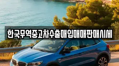 전북 익산시 만석동 중고차 전문 한국무역중고차수출매입매매판매시세
