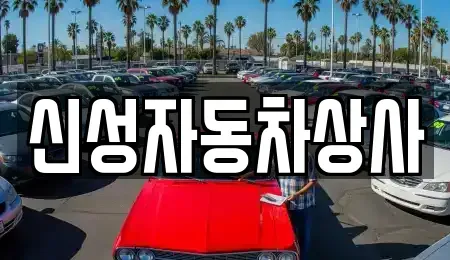 전북 정읍시 중고차매매 전문 신성자동차상사