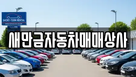 전북특별자치도 군산시 장미동 중고차 전문 새만금자동차매매상사