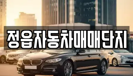 전북특별자치도 정읍시 공평동 중고차 전문 정읍자동차매매단지