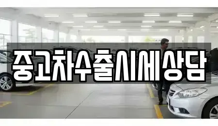 전북특별자치도 정읍시 입암면 중고차 전문 중고차수출시세상담