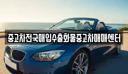 충남 당진시 우두동 중고차 전문 중고차전국매입수출화물중고차매매센터