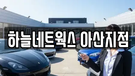 충남 아산시 온천동 렌트카 전문 하늘네트웍스 아산지점