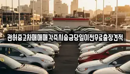 충남 천안시 서북구 백석동 중고차매매 전문 관허중고차매매매각즉시송금당일이전무료출장견적