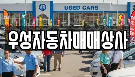 충북 청주시 청원구 율량동 중고차 전문 우성자동차매매상사