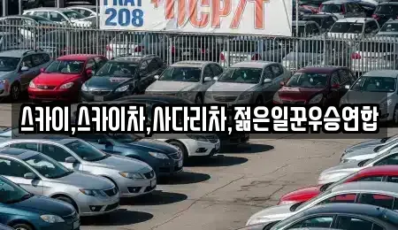 충북 청주시 흥덕구 문암동 중고차매입 전문 스카이,스카이차,사다리차,젊은일꾼우승연합