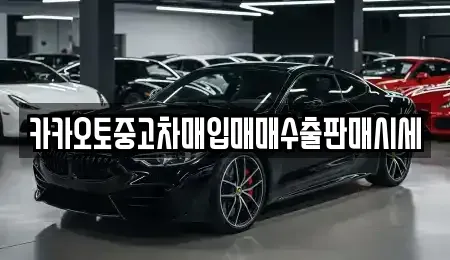 충북 청주시 흥덕구 문암동 중고차매입 전문 카카오토중고차매입매매수출판매시세