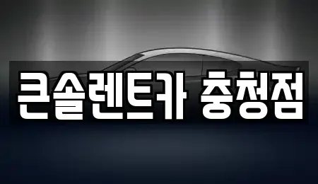 충북 청주시 흥덕구 수의동 렌트카 전문 큰솔렌트카 충청점