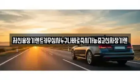 충청남도 논산시 은진면 장기렌트카 전문 저신용장기렌트카무심사누구나바로즉시가능중고신차장기렌