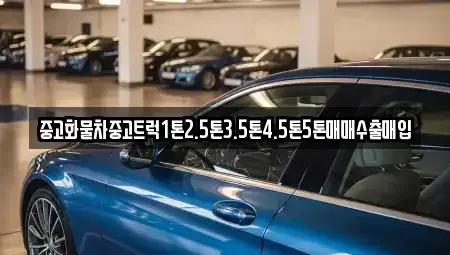 충청남도 서천군 마서면 중고차매매 전문 중고화물차중고트럭1톤2.5톤3.5톤4.5톤5톤매매수출매입