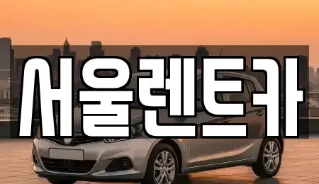 충청남도 천안시 서북구 입장면 렌트카 전문 서울렌트카