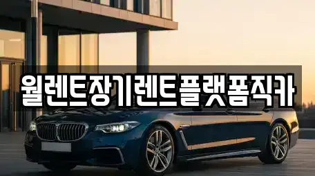 충청남도 천안시 서북구 입장면 장기렌트카 전문 월렌트장기렌트플랫폼직카