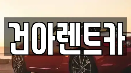 충청북도 제천시 교동 렌트카 전문 건아렌트카