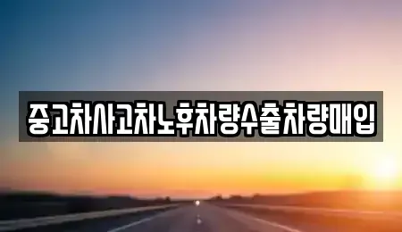 충청북도 제천시 천남동 중고차 전문 중고차사고차노후차량수출차량매입