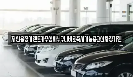 충청북도 청주시 청원구 내덕동 장기렌트카 전문 저신용장기렌트카무심사누구나바로즉시가능중고신차장기렌