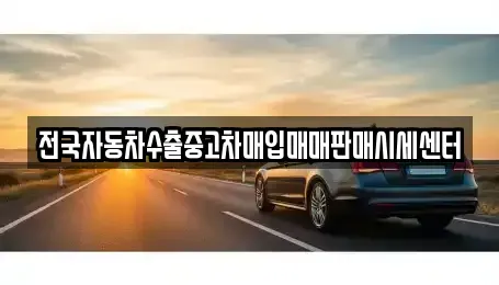 충청북도 청주시 청원구 내덕동 중고차매매 전문 전국자동차수출중고차매입매매판매시세센터